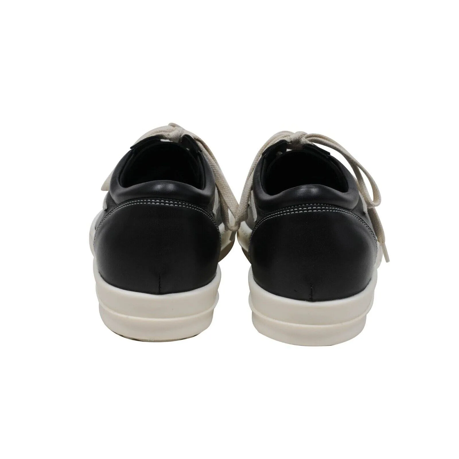 Strobe Vintage Low Top Sneakers Black White Mainline