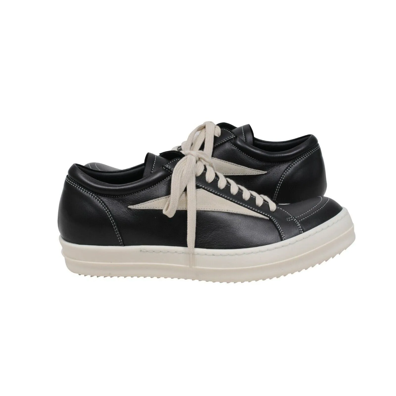 Strobe Vintage Low Top Sneakers Black White Mainline