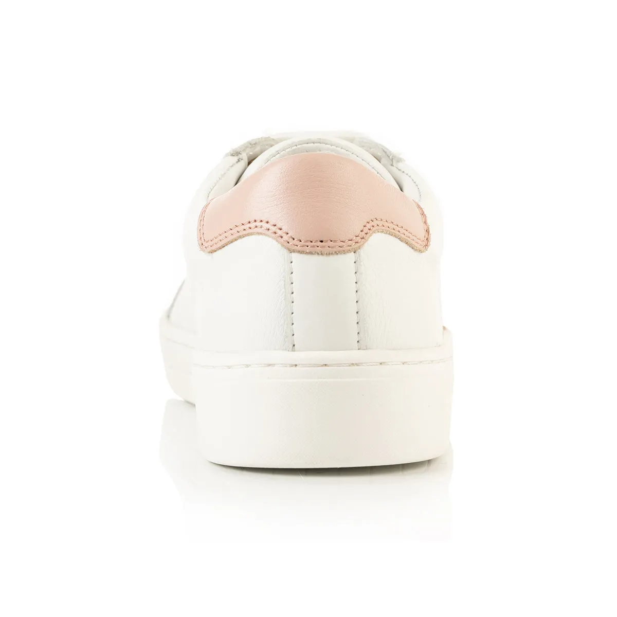 Superstella Wide Fit Trainers - Baby Pink Leather