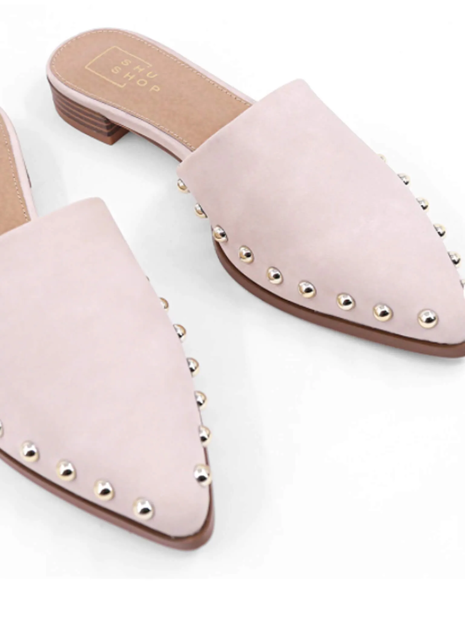 Trinity Nude Stud Mules