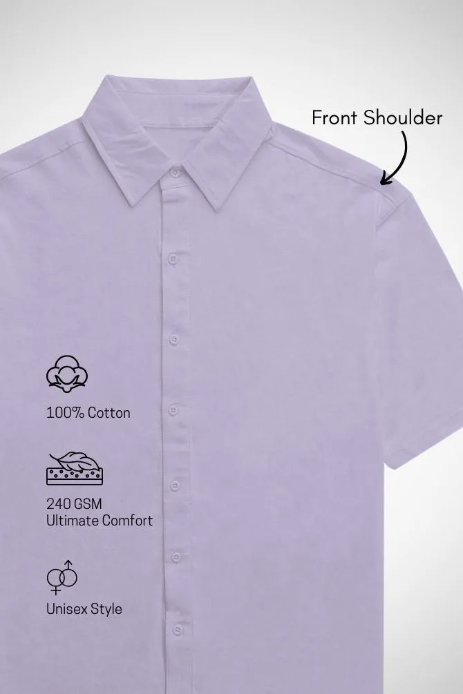 Unisex Oversized Shirt Lavender