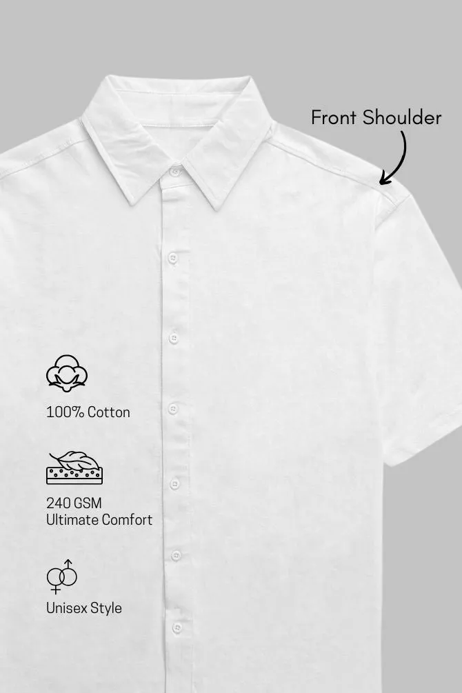 Unisex Oversized Shirt White