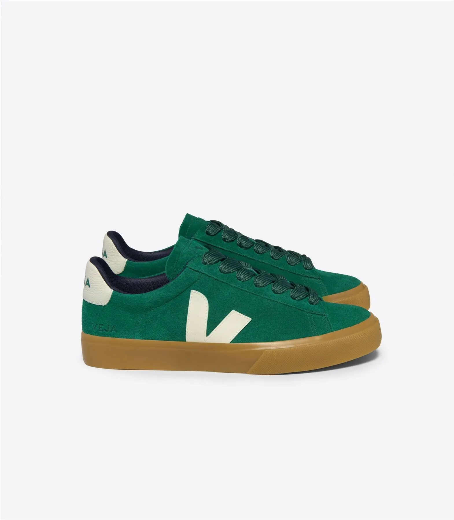 Veja Campo Suede Women's Green Trainers