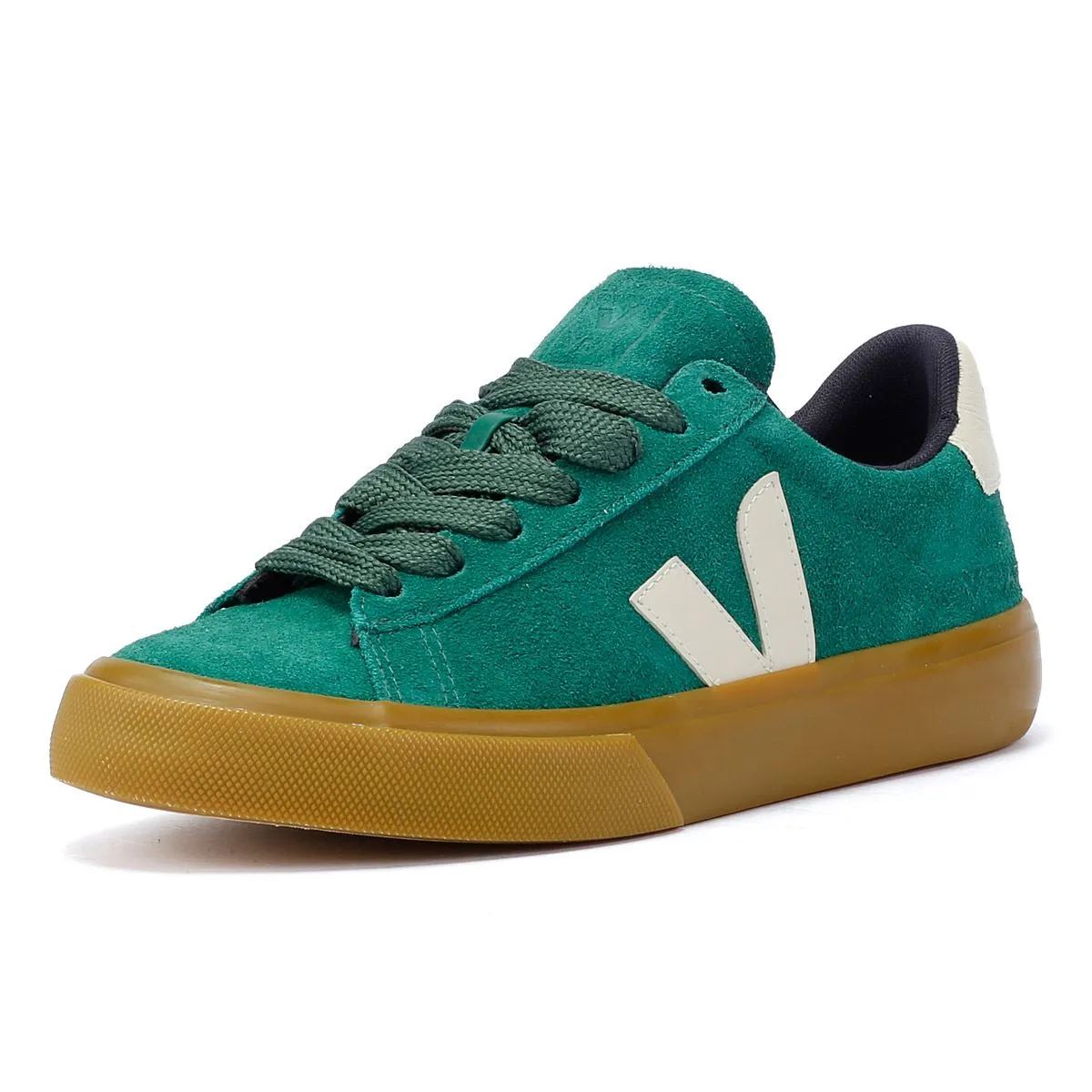 Veja Campo Suede Women's Green Trainers