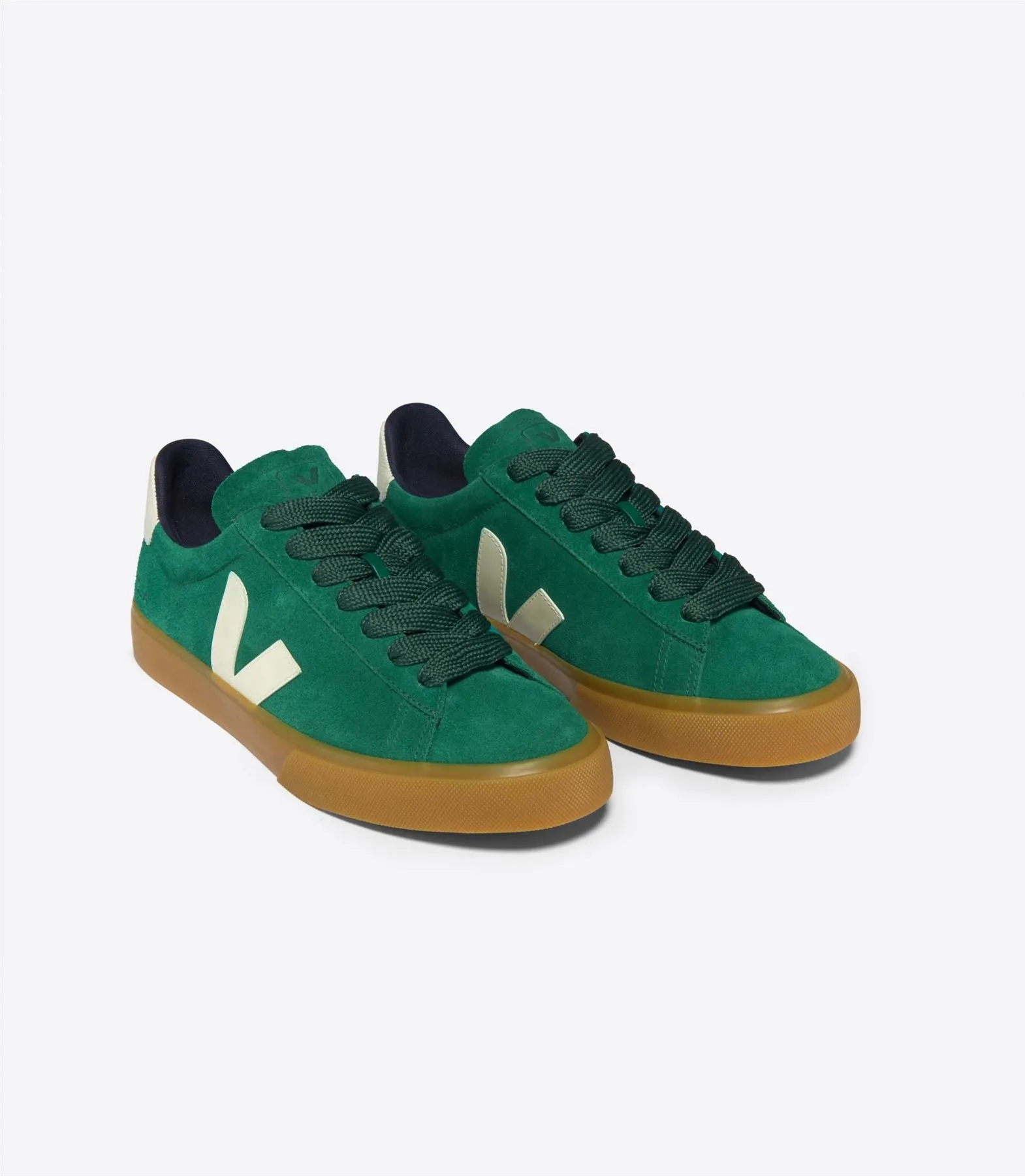 Veja Campo Suede Women's Green Trainers