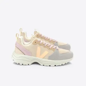 VEJA Venturi Suede Trainers in Almond peach and Multico