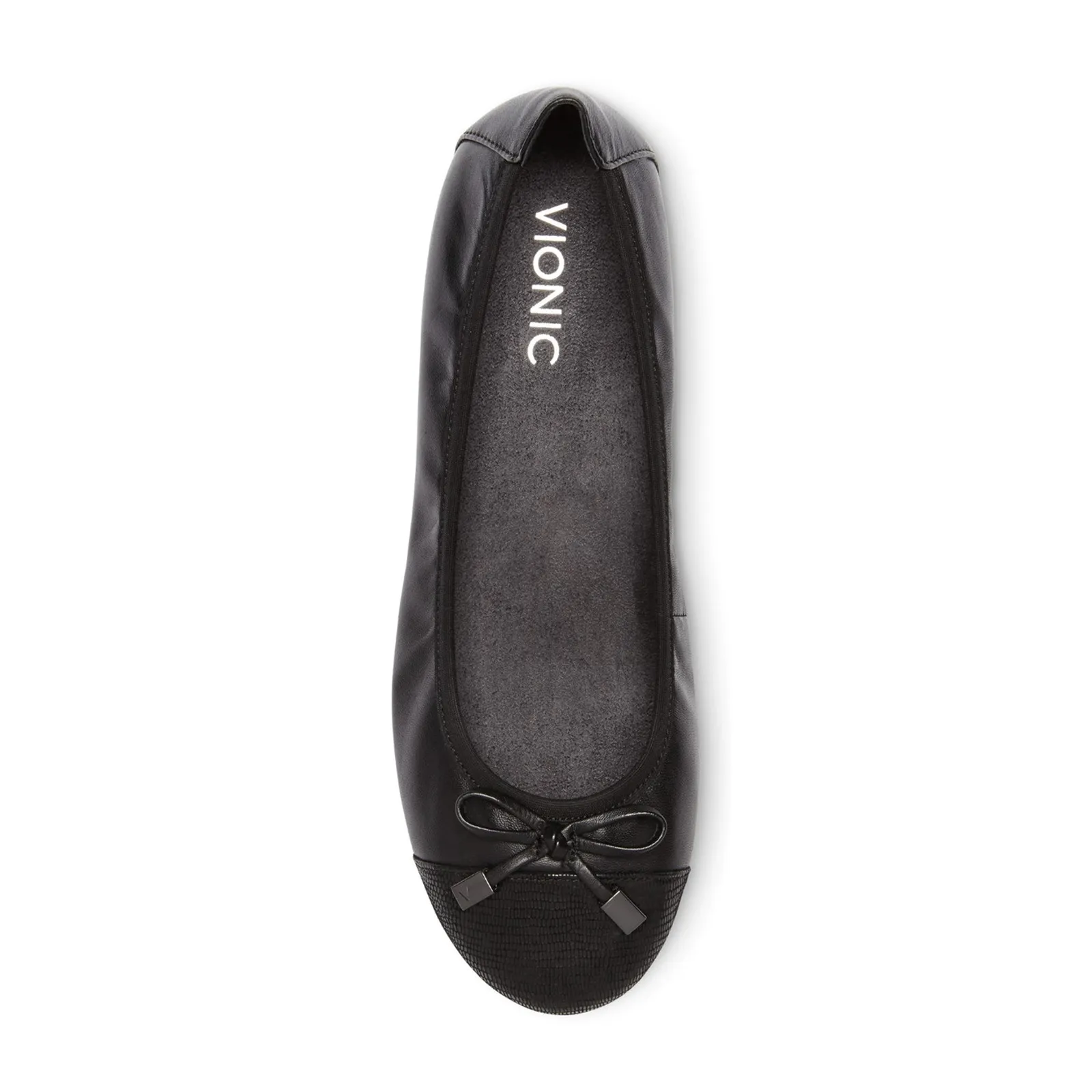 Vionic Minna Ballet Flat (Women) - Black
