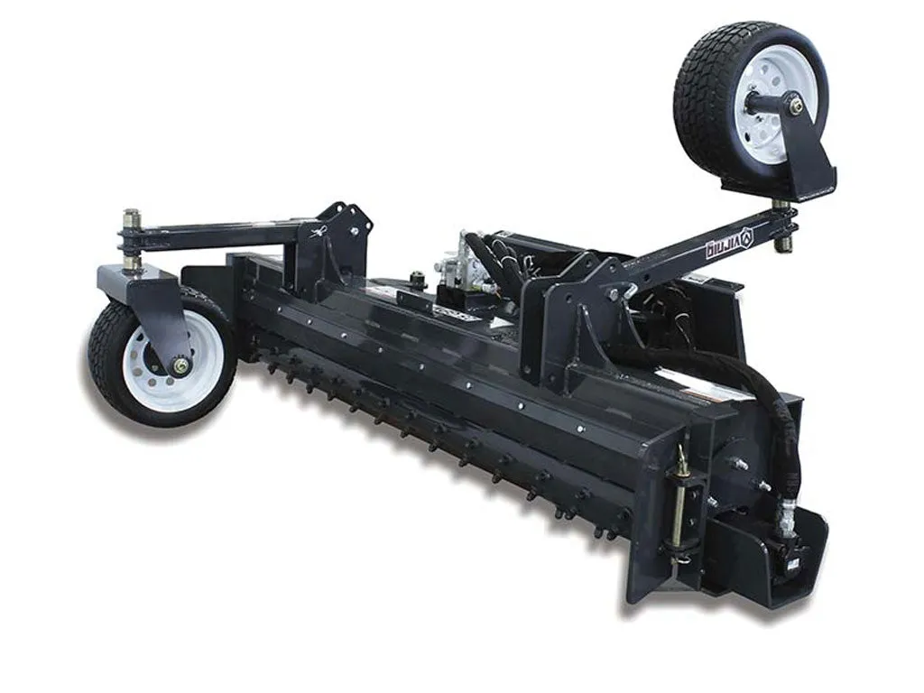 Virnig Power Rake for skid steer loaders