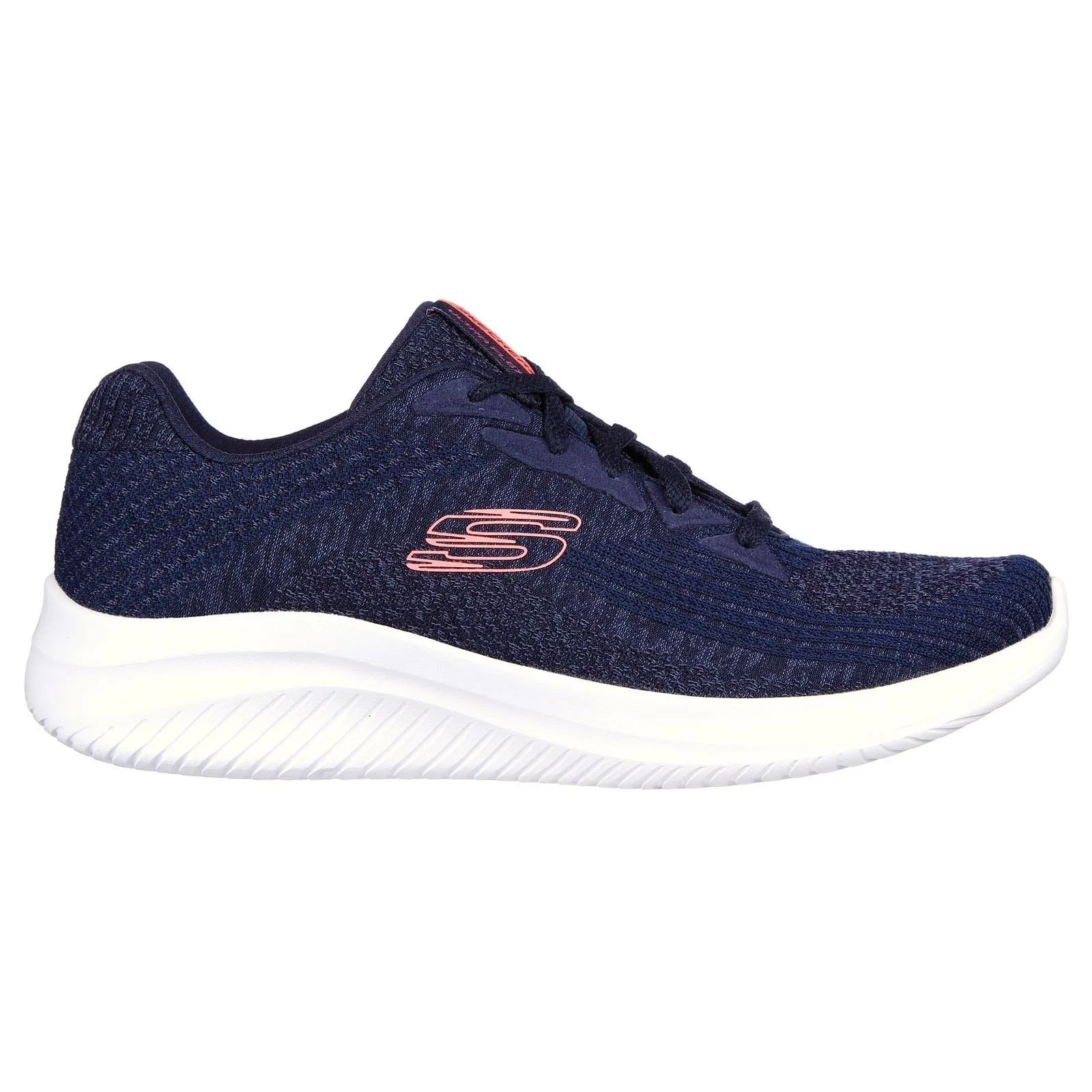 Women's Wide Fit Skechers 149705 Ultra Flex 3.0 Best Time Trainers